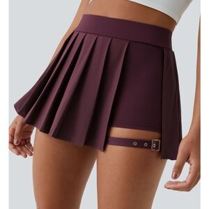 HALARA Burgundy Skirt